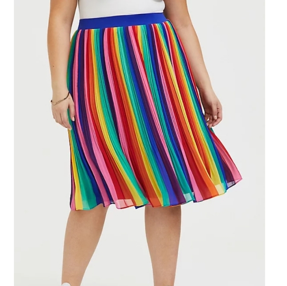 torrid Dresses & Skirts - IN SEARCH OF: Torrid rainbow skirt size 3 or 4
